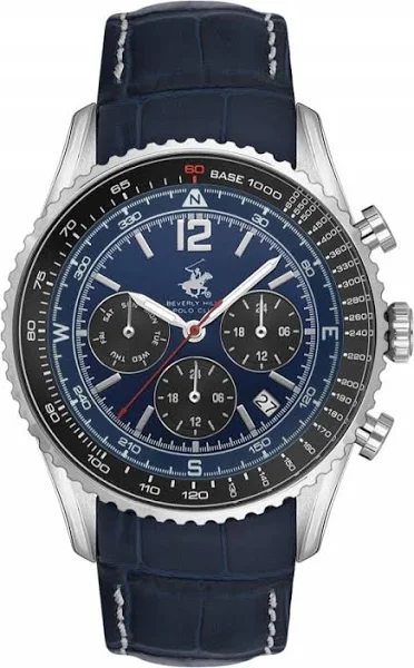 Empik Zegarek męski BEVERLY HILLS BP3723X.399 granatowy fashion na prezent