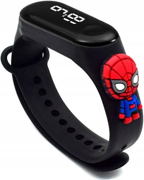 Zegarek Dla Dzieci Led Smartwatch Opaska Spiderman