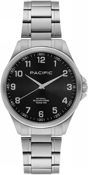 Złoty męski zegarek na bransolecie Pacific