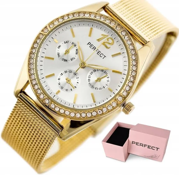 Zegarek Damski Perfect Adelle +box cyrkonie