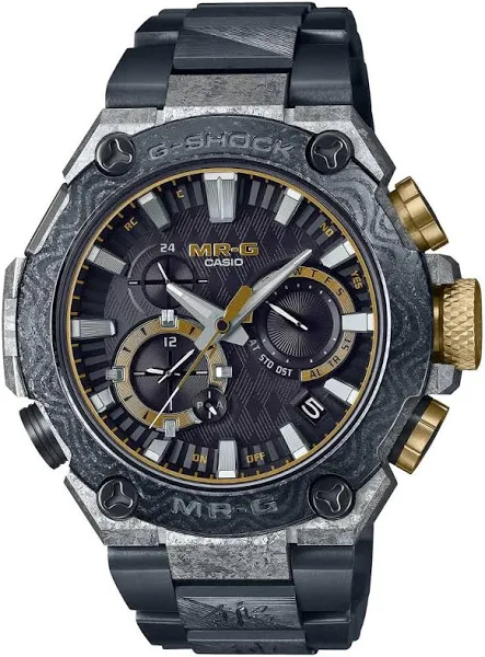 Casio G-Shock MR-G Titanium Limited 500 pcs MRG-B2000GA-1ADR - Kwarc - Brąz - Zegarki męskie - Tytan - Szafirowe