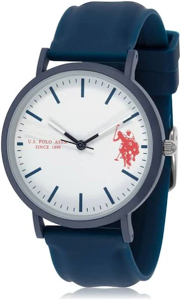 U.S. Polo Assn. Zegarek kwarcowy w kolorze granatowo-białym rozmiar