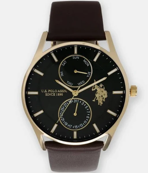 U.S. Polo Assn. zegarek HENRY męski kolor USP4904GR