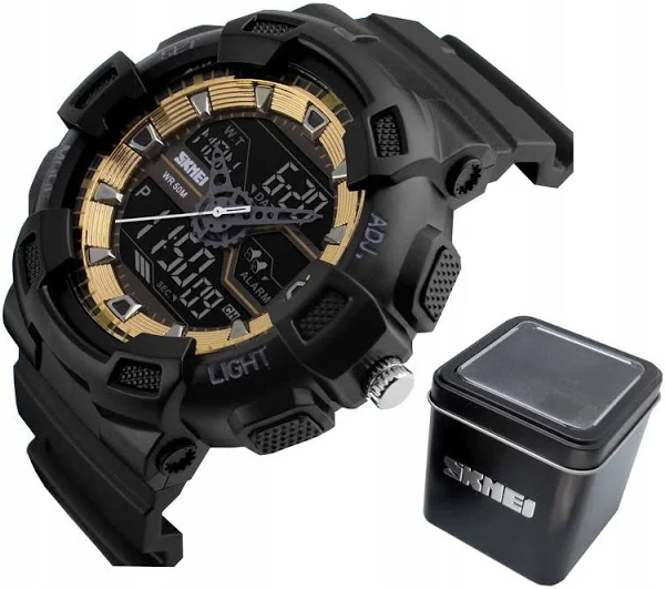 Wojskowy Zegarek Męski Skmei S-shock Militarny