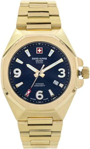 Swiss Alpine Military Zegarek 7005.1115 Złoty