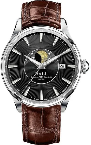 Zegarek męski Ball Trainmaster Moon Phase Automatic