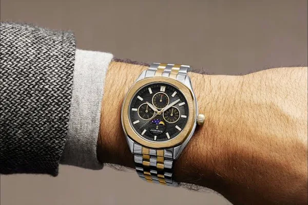 Zegarek męski Jacob Zech Lunar z fazami księżyca