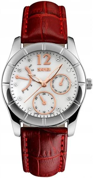 Zegarek damski Skmei pasek skóra cx18