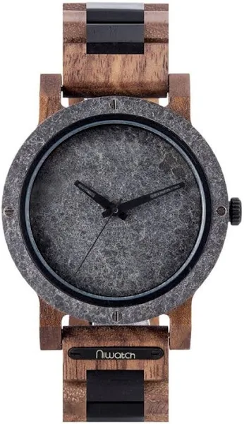 Niwatch Zegarek drewniany kolekcja Stone grey