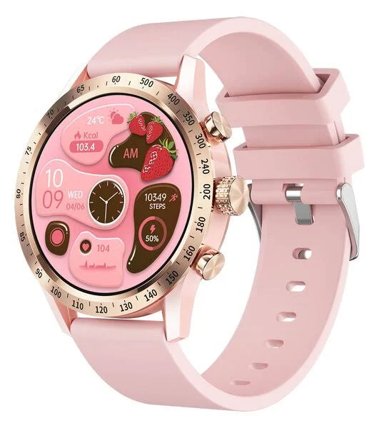 Zegarek Smartwatch Damski Hagen HC90.110.1210.5310-SET różowy