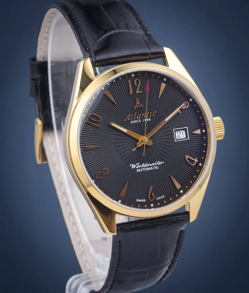 Zegarek Atlantic 51752.45.65G Worldmaster Art Deco