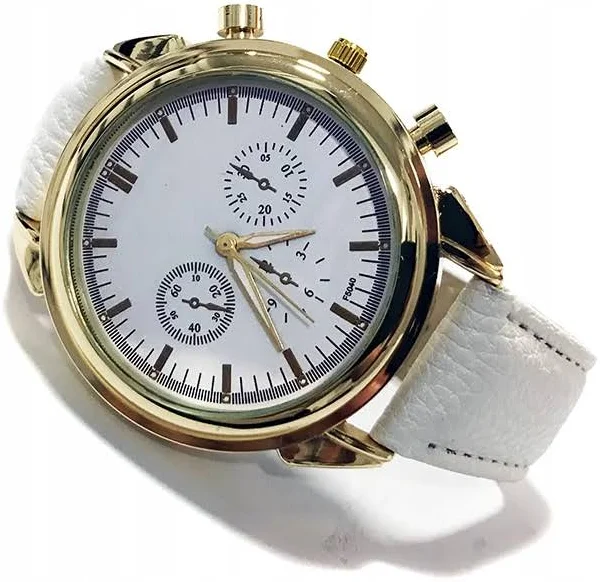 Zegarek damski Geneva analog pasek skóra