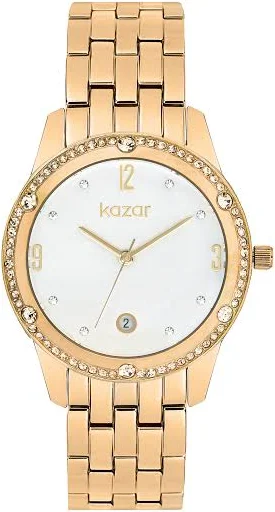 Elegancki zegarek w złotym kolorze