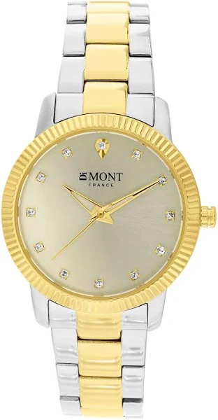 Zegarek damski z cyrkoniami DiMONT 1018.15M.BGSSG