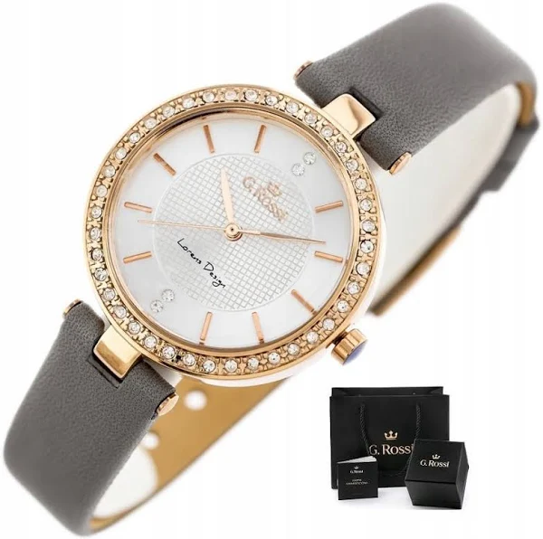 Zegarek Damski G. Rossi Birma cyrkonie Grawer