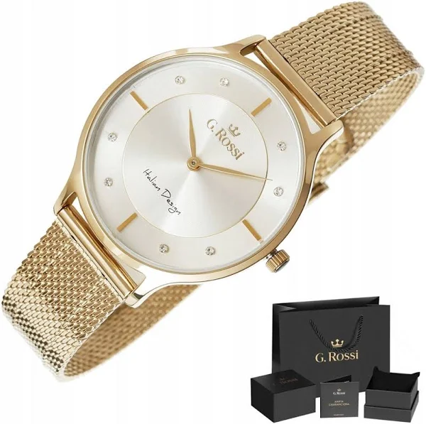 Zestaw damski zegarek G. Rossi -IDALIA